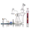 Hybrid Recycler Rig Kit with Banger and Nectar Straw for efficient dabbing experience