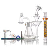 Hybrid Recycler Rig Kit with Banger and Nectar Straw for optimal dabbing experience