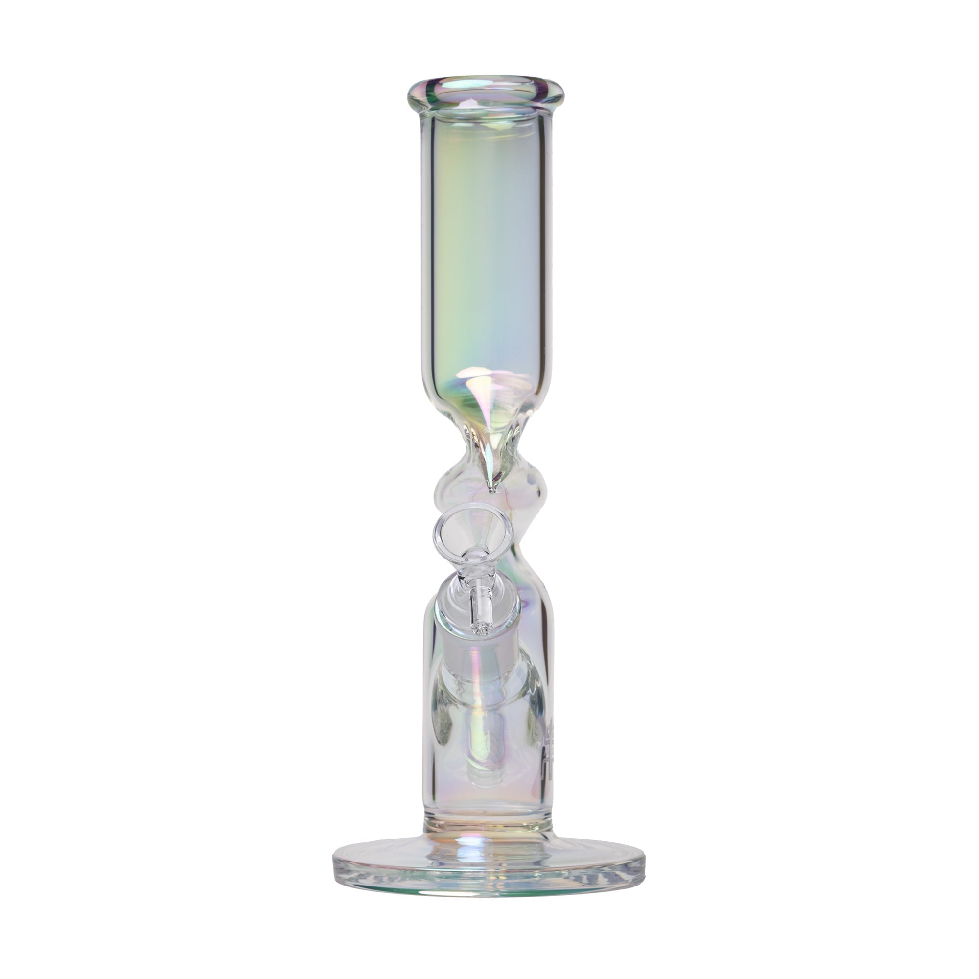 Zing Iridescent Sculptural Water Pipe