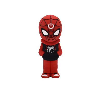 Red Spiderman-themed USB drive for Iconic Spider Cartridge Vape Battery Charger with rapid draws