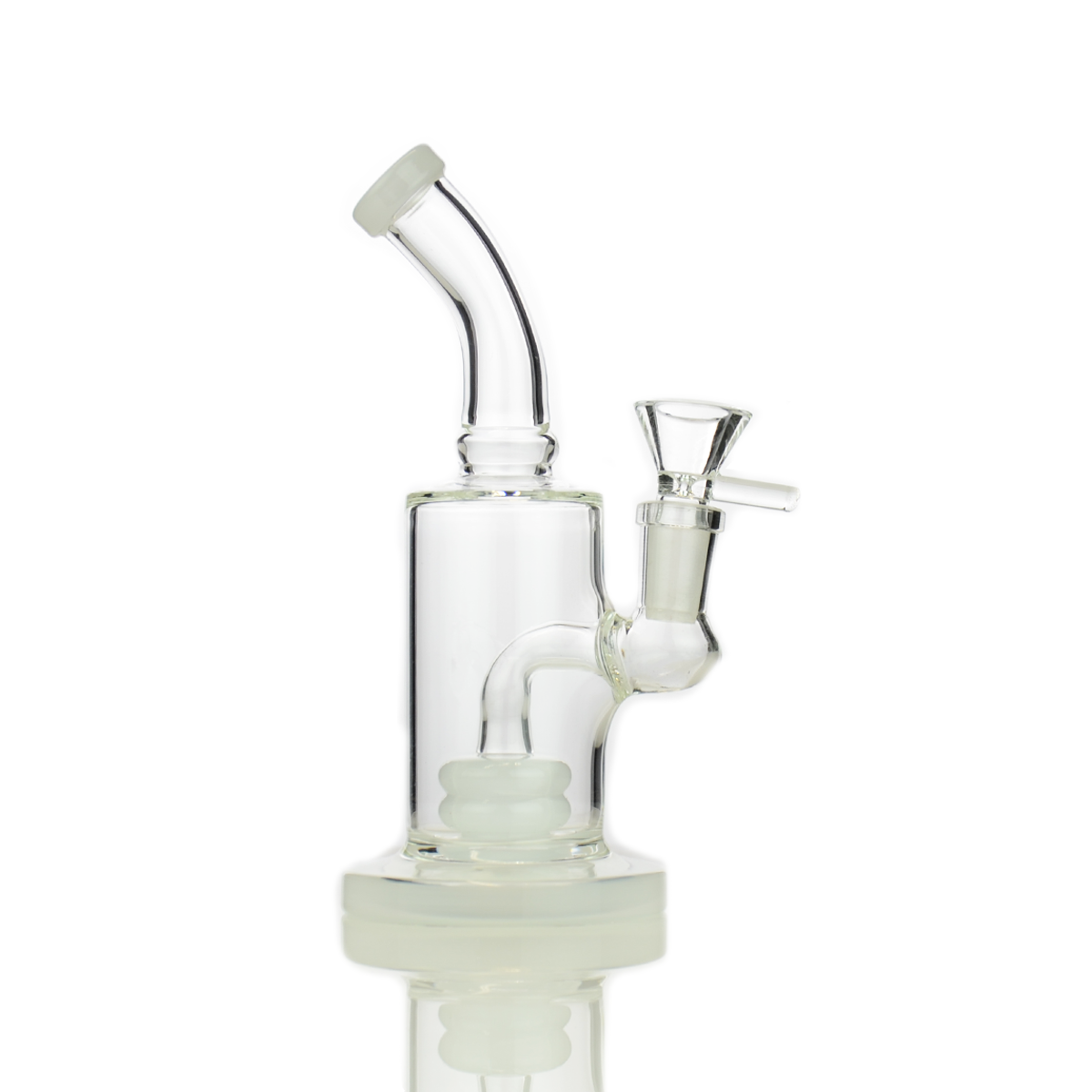 6-inch Showerhead Perc Water Pipe with 14mm Bowl