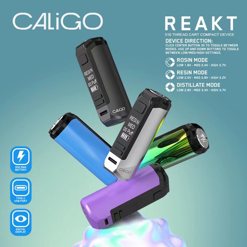 Caligo REAKT Precision 510 Vape Battery