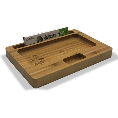 Artisan Wooden Dry Herb Rolling Tray