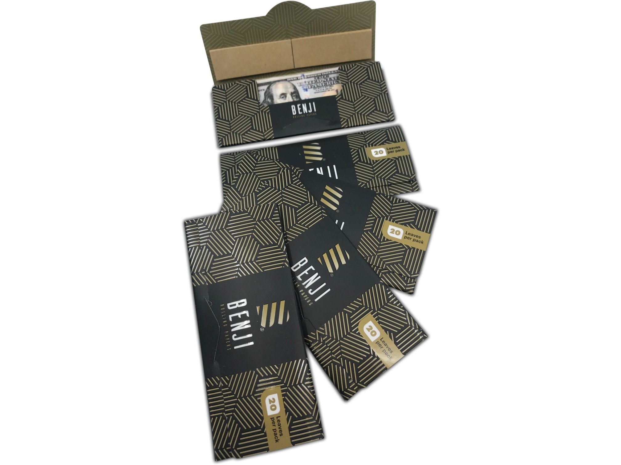Benji Luxury Hundred Dollar Bill Rolling Papers