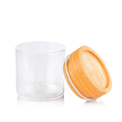 CLEAR GLASS STORAGE JARS – image 3