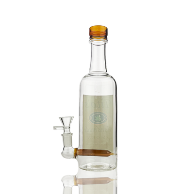 10-Inch Bottle Style Water Pipe with 14mm Bowl