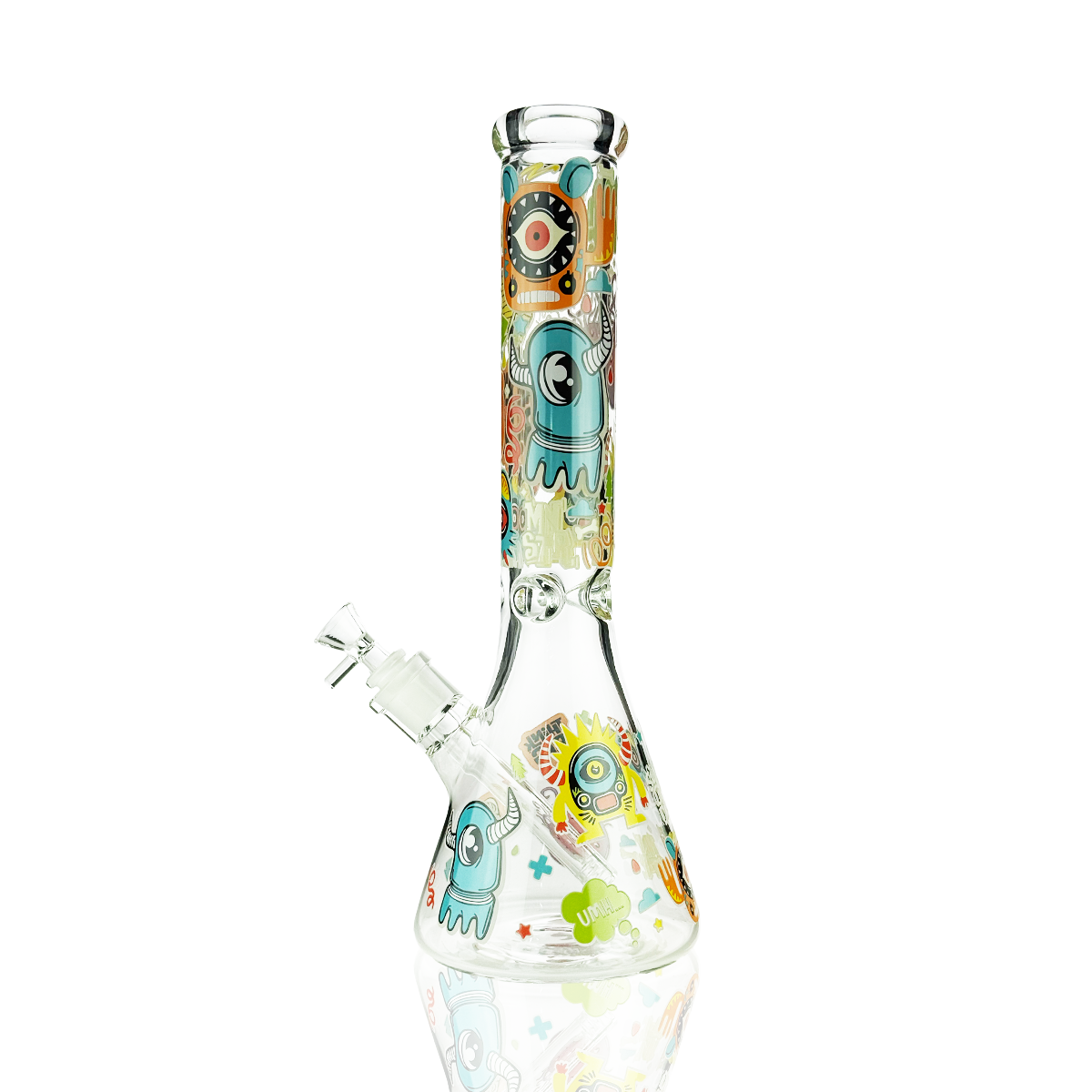 14-Inch Beaker Water Pipe with 7mm Thick Glass