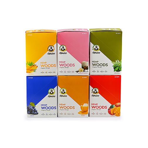Afghan Hemp Organic Blunt Wraps - 8 Flavors