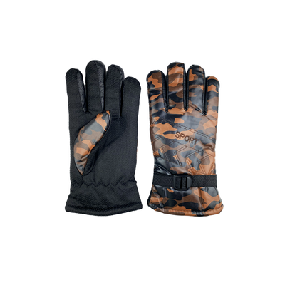 Durable Waterproof Leather Ski Gloves