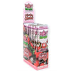 Juicy Terp Enhanced Hemp Wraps in Strawberry Sherbet flavor display box