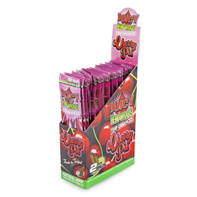 Juicy Terp Enhanced Hemp Wraps Cherry Pie Flavor - Premium and Flavorful