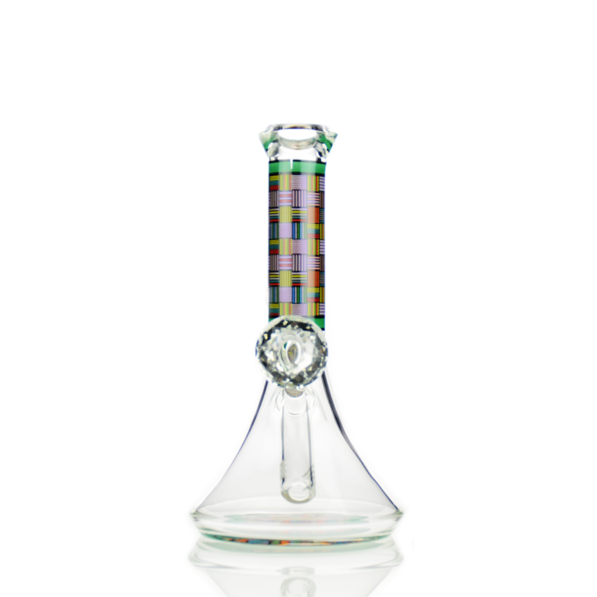 Diamond Beaker Water Pipe - 7 Inch with 14mm Bowl
