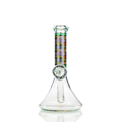 Diamond Beaker Water Pipe - 7 Inch with 14mm Bowl