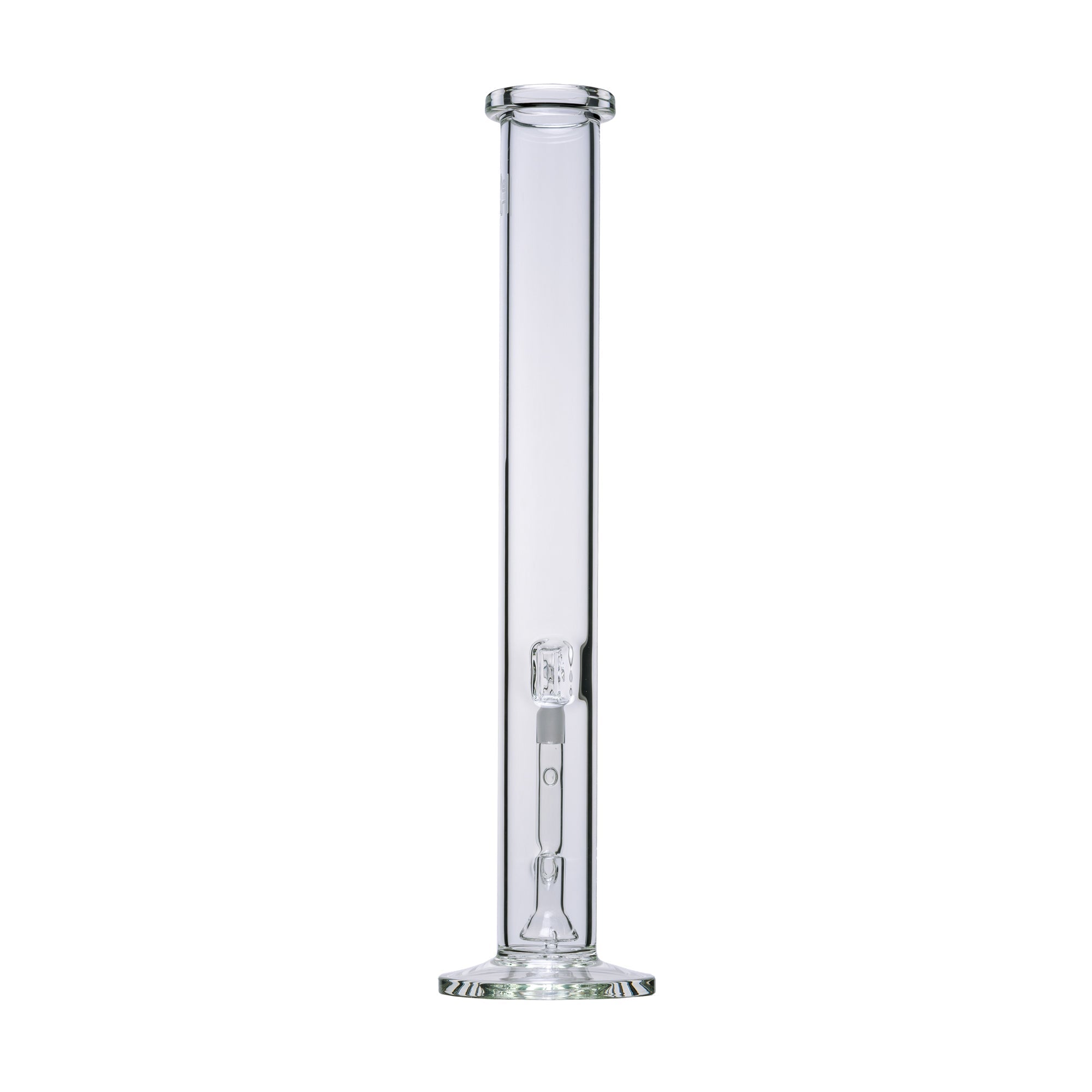 Classic 18-Inch Straight Tube Glass Water Pipe