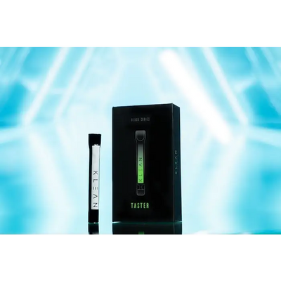 Klean Black Series heavy duty glass product vape pen with packaging for connoisseurs