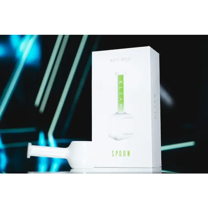 Klean White Series Heavy Duty Glass Product with White Bottle and Box Set