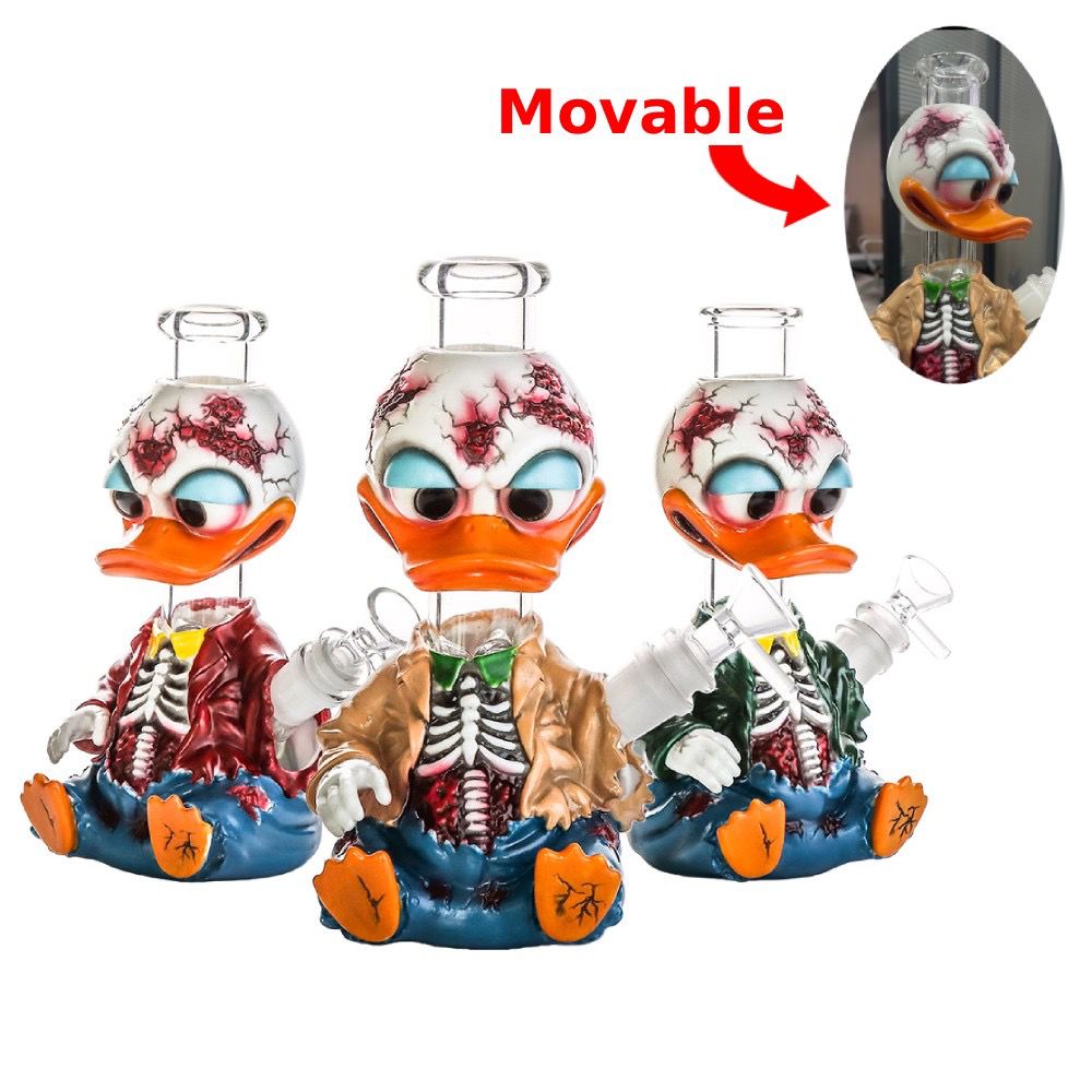 8-Inch Duck Water Pipe with 14mm Bowl