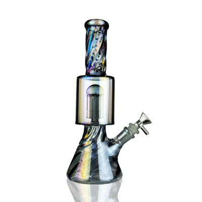 11" Electroplated Tree Perc Beaker Water Pipe