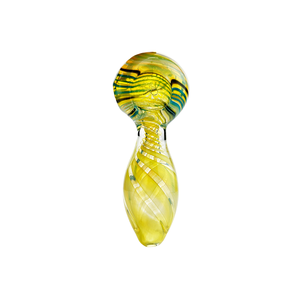 Artisan 3-Inch Fumed Glass Spoon Pipe