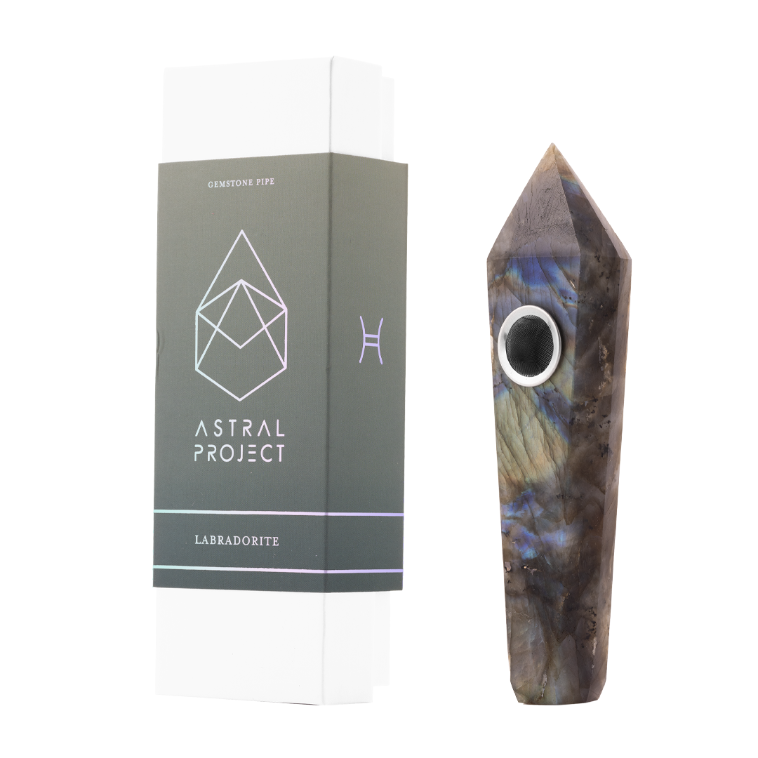 Curated Gemstone Hand Pipe 4.25 Inch