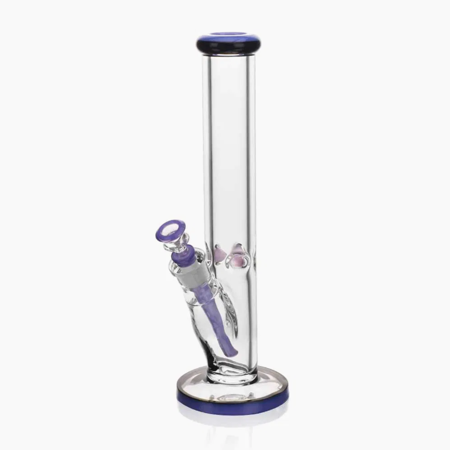 Slime Green 14-Inch Straight Glass Pipe