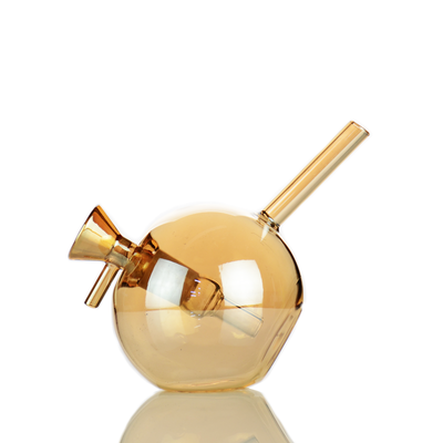 Electroplated Spherical Water Pipe with 14mm Bowl