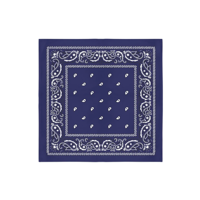 Classic Navy Cotton Bandana Pack (12)