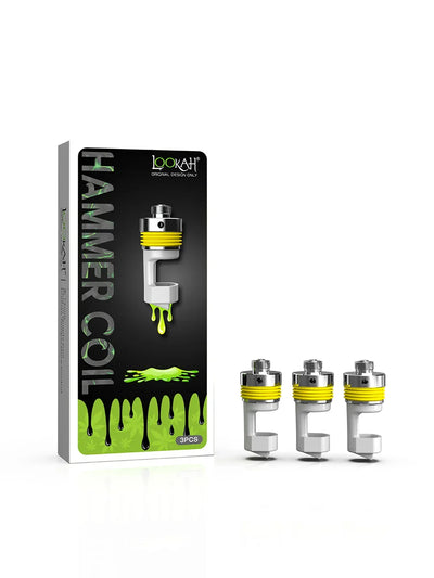 Lookah Hammer Precision Quartz Coils - 3 Pack