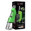 Bright green Lookah Seahorse Pro Plus Dab Pen with Quartz Tip and packaging displayed