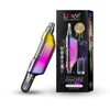 Lookah Seahorse Pro Plus Dab Pen: Colorful electronic vaporizer with quartz tip and packaging