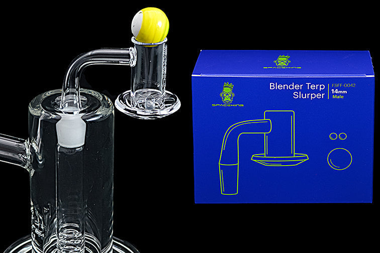 Dark Blue Blender Terp Slurper Banger Kit