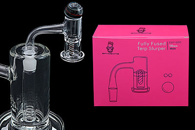 Pink Fused Terp Slurper Dab Kit