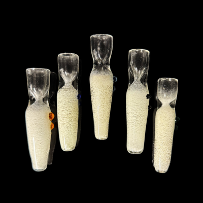 Luminous 4-Inch Chillum for Herbal Use
