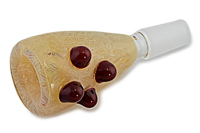 Artisan Crafted Deep Pattern Glass Bowl 14mm