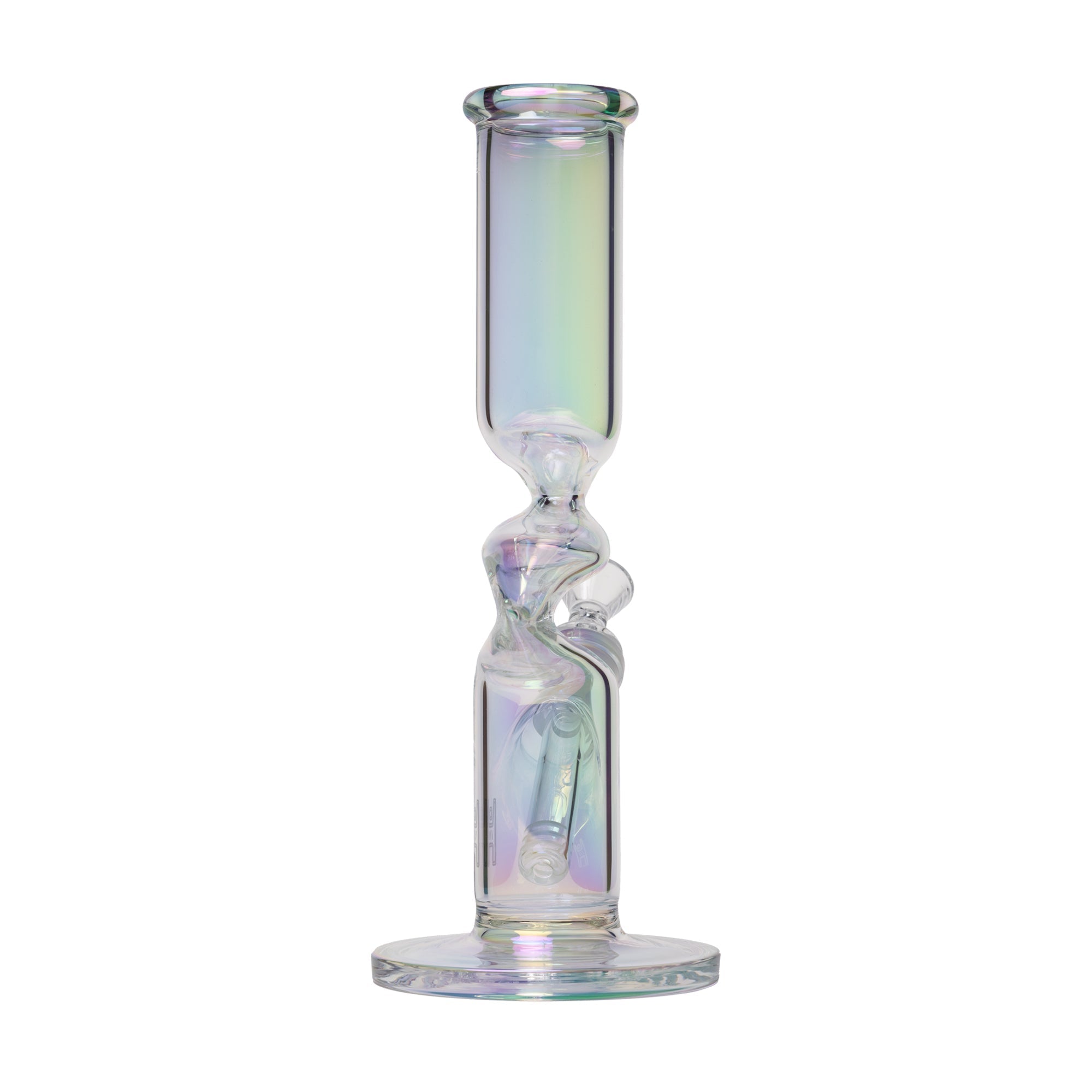 Zing Iridescent Sculptural Water Pipe