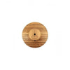 Round wooden turntable for the Magic Flight UFO Portable Bubbler for on-the-go vaping