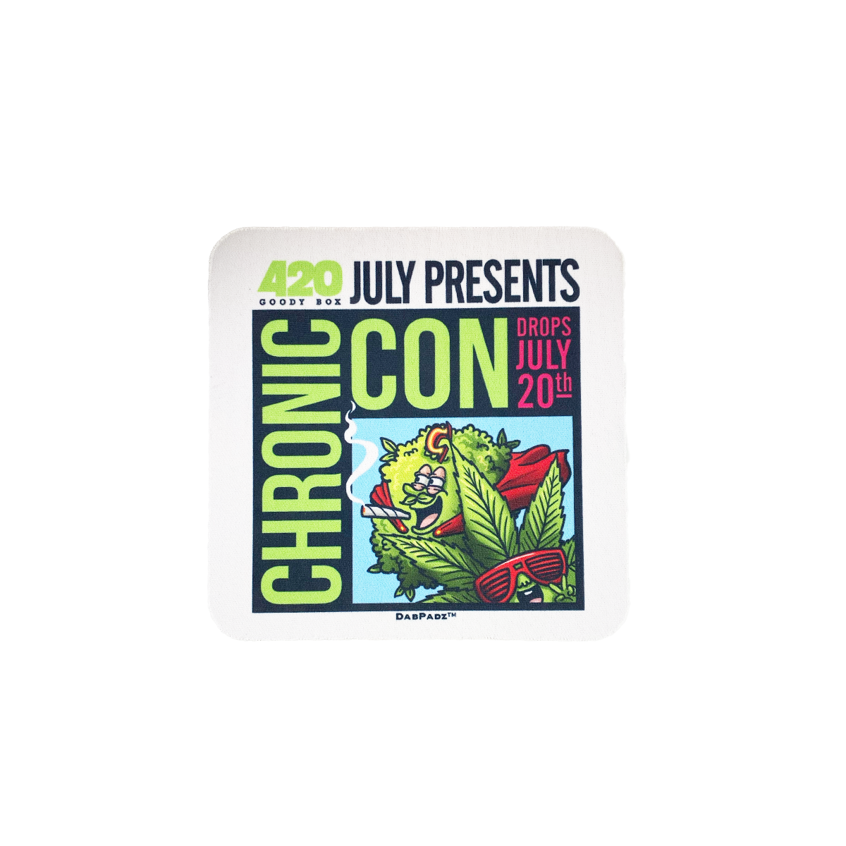 Compact 5-Inch Dab Mat for Concentrates