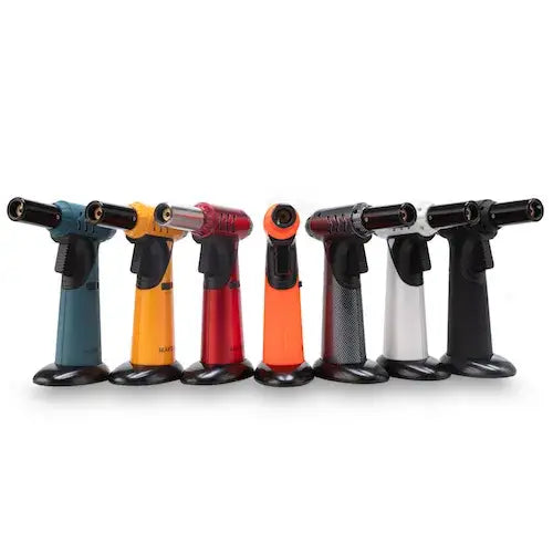 Maven Torch Tornado Model premium lighter: 6 colorful butane torches