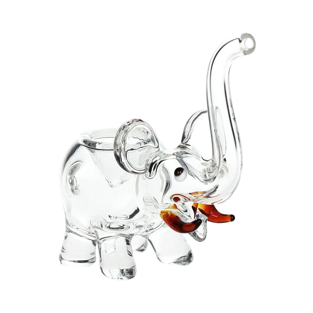 Pulsar Elephant Glass Hand Pipe - 4" – image 1