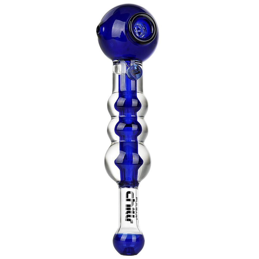 Pulsar Chillr Glycerin Glass Hand Pipe - 7.5" / Blue – image 1