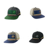 Collection of colorful EVO snapback hats for national pride and comfort