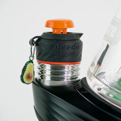 Playful Avocado Glass Puffco Charm