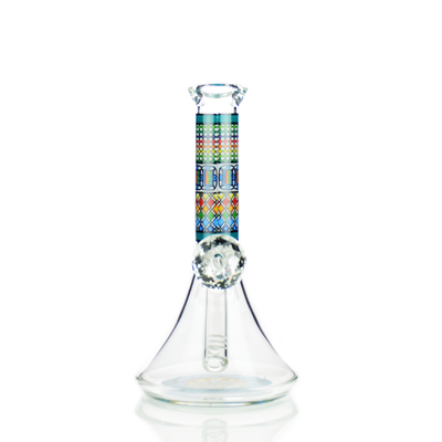 8-inch Diamond Beaker Water Pipe with 14mm Bowl