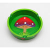 Classic fairy toadstool mushroom ashtray for pipe tobacco disposal, red & white spotted