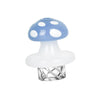 Mushroom Helix Carb Cap featuring multi-directional airflow with blue polka-dots