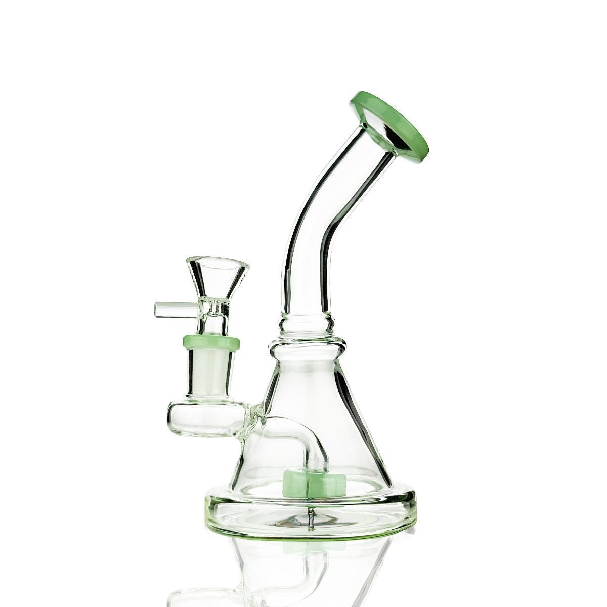 Compact Conical Water Pipe with 14mm Bowl