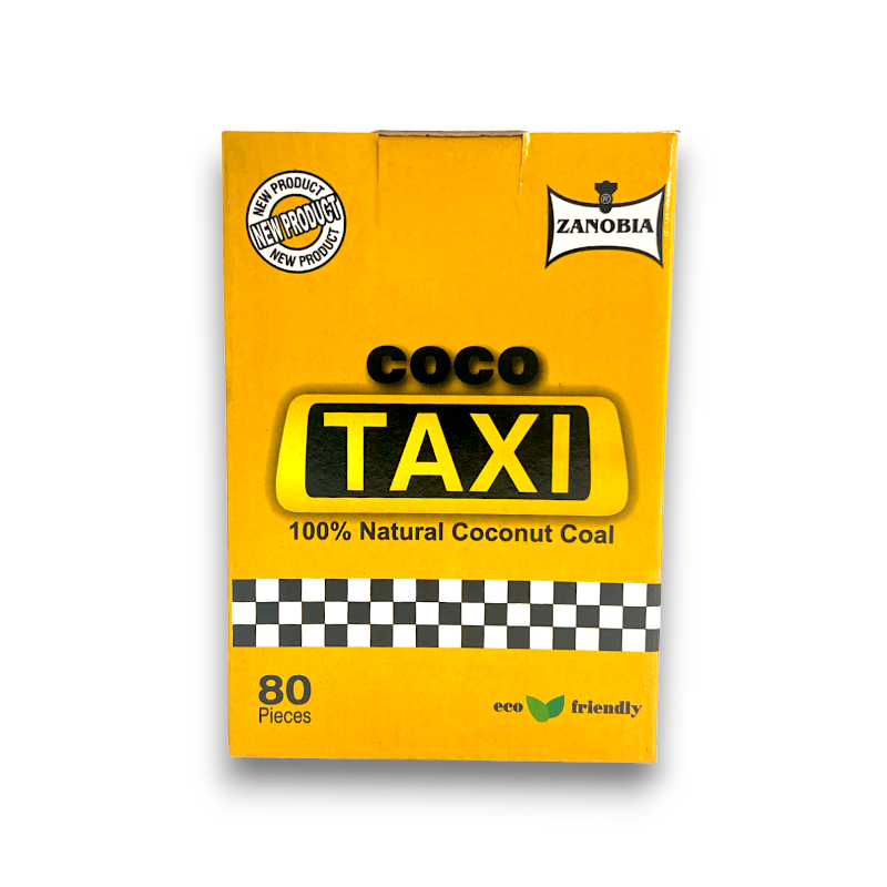 Coco Taxi Premium Herbal Charcoal 80 Count