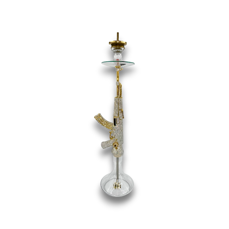 Luxury AK47 Hookah with Swarovski Crystals