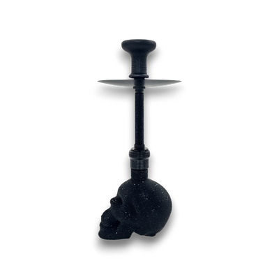 Elegant 19-Inch Swarovski Skull Hookah