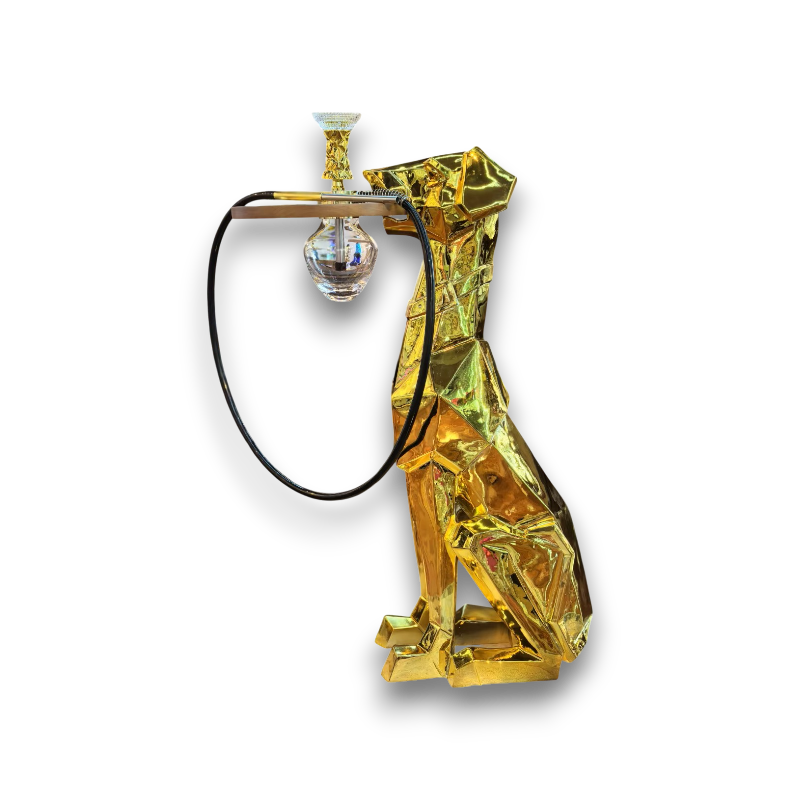 Majestic Dobermann Sculpture Hookah 36-Inch